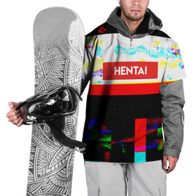 Накидка на куртку 3D с принтом HENTAI в Белгороде, 100% полиэстер |  | Тематика изображения на принте: 