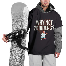 Накидка на куртку 3D с принтом Why not Zoidberg? в Белгороде, 100% полиэстер |  | bender | fry | futurama | planet express | zoidberg | бендер | гипножаба | зойдберг | лила | фрай | футурама