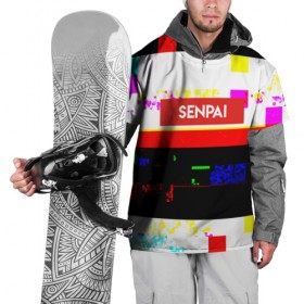 Накидка на куртку 3D с принтом SENPAI в Белгороде, 100% полиэстер |  | Тематика изображения на принте: 