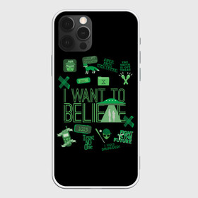 Чехол для iPhone 12 Pro Max с принтом I Want To Believe в Белгороде, Силикон |  | alien | dana | files | fox | government | mulder | scully | theory | x files | xfiles | дана | заговора | инопланетяне | истина | малдер | материалы | правительство | пришельцы | рядом | секретные | скалли | теория | фокс