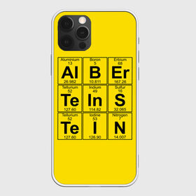 Чехол для iPhone 12 Pro Max с принтом Альберт Эйнштейн в Белгороде, Силикон |  | Тематика изображения на принте: albert | chemistry | einstein | math | mendeleev | phisics | science | table | альберт | математика | менделеева | наука | таблица | физика | химия | эйнштейн