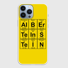 Чехол для iPhone 13 Pro Max с принтом Альберт Эйнштейн в Белгороде,  |  | Тематика изображения на принте: albert | chemistry | einstein | math | mendeleev | phisics | science | table | альберт | математика | менделеева | наука | таблица | физика | химия | эйнштейн