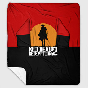 Плед с рукавами с принтом Red Dead Redemption 2 в Белгороде, 100% полиэстер | Закругленные углы, все края обработаны. Ткань не мнется и не растягивается. Размер 170*145 | game | rdr2 | red dead redemption 2 | rockstar studios | игры