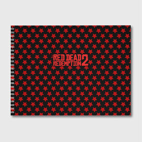 Альбом для рисования с принтом Red Dead Redemption 2 в Белгороде, 100% бумага
 | матовая бумага, плотность 200 мг. | game | rdr2 | red dead redemption 2 | rockstar studios | игры