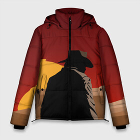Мужская зимняя куртка 3D с принтом Red Dead Redemption 2 в Белгороде, верх — 100% полиэстер; подкладка — 100% полиэстер; утеплитель — 100% полиэстер | длина ниже бедра, свободный силуэт Оверсайз. Есть воротник-стойка, отстегивающийся капюшон и ветрозащитная планка. 

Боковые карманы с листочкой на кнопках и внутренний карман на молнии. | dead | gamer | john | marston | rdr | red | redemption | rockstar | shooter | western | вестерн | джон | марстон | шутер