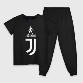 Детская пижама хлопок с принтом Ronaldo - Juventus в Белгороде, 100% хлопок |  брюки и футболка прямого кроя, без карманов, на брюках мягкая резинка на поясе и по низу штанин
 | champion | cr7 | cristiano | game | goal | italy | juventus | madrid | real | ronaldo | spain | team | буффон | гол | дибала | золотой мяч | игрок | испания | италия | криштиану | мадрид | португалия | реал | роналду | спорт | тренер | футбол | 