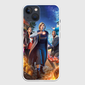 Чехол для iPhone 13 с принтом Doctor who в Белгороде,  |  | doctor who | jodie whittaker | tardis | time | время | доктор кто | тардис