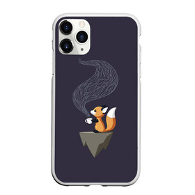 Чехол для iPhone 11 Pro матовый с принтом Coffee Fox в Белгороде, Силикон |  | coffee | cute | fox | foxes | ginger | tail | забавная | кофе | кофеёк | кофеёчек | лис | лиса | лисица | лисицы | лисичка | лисички | лисы | милая | рыжая | рыжие | смешная | фыр | хвост | хвосты