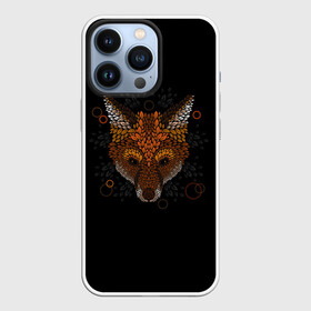 Чехол для iPhone 13 Pro с принтом Лиса из Листьев в Белгороде,  |  | cute | fox | foxes | ginger | leaves | tail | забавная | лис | лиса | лисица | лисицы | лисичка | лисички | лист | листочки | листочная | листья | лисы | милая | рыжая | рыжие | смешная | фыр | хвост | хвосты