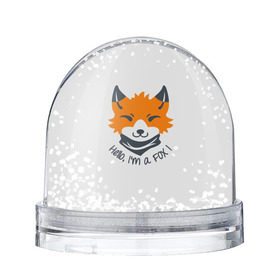 Водяной шар с принтом Hello Fox в Белгороде, Пластик | Изображение внутри шара печатается на глянцевой фотобумаге с двух сторон | cute | fox | foxes | ginger | hello | tail | забавная | лис | лиса | лисица | лисицы | лисичка | лисички | лисы | милая | привет | рыжая | рыжие | смешная | фыр | хвост | хвосты