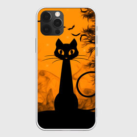 Чехол для iPhone 12 Pro Max с принтом Halloween в Белгороде, Силикон |  | аниме | ведьма | девушка | зомби | ирландия | кладбище | колдун | кости | кошки | летучие | луна | мертвец | мёртвые | монстры | мыши | ночь | оборотни | пауки | паутина | подарок | праздник | свет | свечи