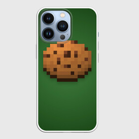 Чехол для iPhone 13 Pro с принтом Minecraft Печенька в Белгороде,  |  | cookies | craft | creeper | mine | minecraft | miner | online | skeleton | sword | tnt | world | zombie | зомби | игра | игры | кирка | крипер | майнер | майнкрафт | меч | мир | онлайн | печенье | печенька | скелетон