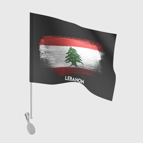 Флаг для автомобиля с принтом LEBANON(Ливан) в Белгороде, 100% полиэстер | Размер: 30*21 см | lebanon | urban | город | ливан | мир | путешествие | символика | страны | флаг