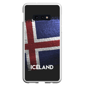 Чехол для Samsung S10E с принтом Iceland(Исландия) в Белгороде, Силикон | Область печати: задняя сторона чехла, без боковых панелей | iceland | urban | город | мир | путешествие | символика | страны | флаг