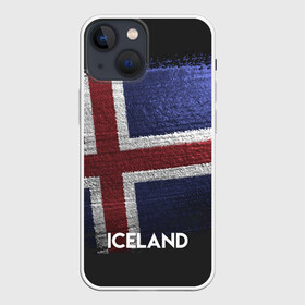 Чехол для iPhone 13 mini с принтом Iceland(Исландия) в Белгороде,  |  | iceland | urban | город | мир | путешествие | символика | страны | флаг