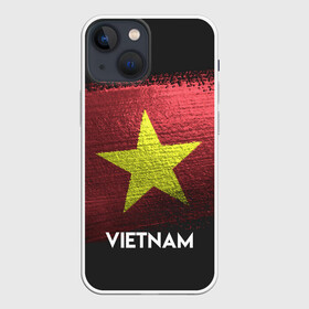 Чехол для iPhone 13 mini с принтом VIETNAM(Вьетнам) в Белгороде,  |  | urban | vietnam | город | мир | путешествие | символика | страны | флаг