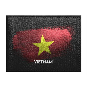 Обложка для студенческого билета с принтом VIETNAM(Вьетнам) в Белгороде, натуральная кожа | Размер: 11*8 см; Печать на всей внешней стороне | urban | vietnam | город | мир | путешествие | символика | страны | флаг