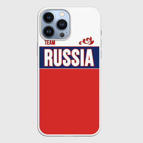 Чехол для iPhone 13 Pro Max с принтом Team Russia в Белгороде,  |  | community | country | moscow | ornament | pattern | russia | russian | sport | style | team | комюнити | москва | надпись | орнамент | россия | русская | русский | спорт | стиль | страна | узор