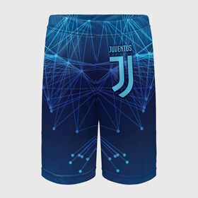 Детские спортивные шорты 3D с принтом Juventus Lifestyle в Белгороде,  100% полиэстер
 | пояс оформлен широкой мягкой резинкой, ткань тянется
 | club | football | juventus | белый | италия | клуб | форма | черный | ювентус