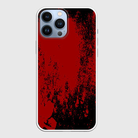 Чехол для iPhone 13 Pro Max с принтом Red blood в Белгороде,  |  | Тематика изображения на принте: halloween | брызги красок | брызги крови | картина кровью | красные пятна | кровавая абстракция | кровавые пятна | кровь | пятна краски