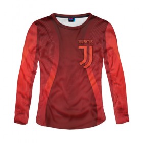 Женский лонгслив 3D с принтом Juventus new uniform в Белгороде, 100% полиэстер | длинные рукава, круглый вырез горловины, полуприлегающий силуэт | club | football | juventus | белый | италия | клуб | форма | черный | ювентус