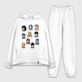 Женский костюм хлопок Oversize с принтом Команда в Белгороде,  |  | draguneel | erza | fairy | fernandes | fullbuster | gajeel | gray | heartfilia | jellal | juvia | levy | lucy | mavis | mcgarden | natsu | redfox | scarlet | tail | vermilion | zeref