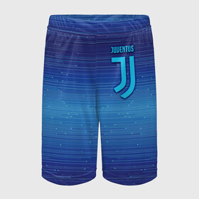 Детские спортивные шорты 3D с принтом Juventus new uniform в Белгороде,  100% полиэстер
 | пояс оформлен широкой мягкой резинкой, ткань тянется
 | club | football | juventus | белый | италия | клуб | форма | черный | ювентус