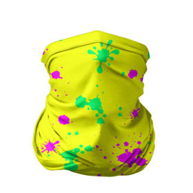 Бандана-труба 3D с принтом Coldcloud жёлтый в Белгороде, 100% полиэстер, ткань с особыми свойствами — Activecool | плотность 150‒180 г/м2; хорошо тянется, но сохраняет форму | roses | андреев | андрей | бубба | капли | кислота | кляксы | краски | ту ту ту | хубба | школа | яркий