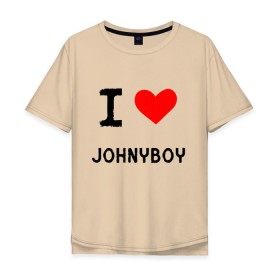 Мужская футболка хлопок Oversize с принтом Johnyboy 8 в Белгороде, 100% хлопок | свободный крой, круглый ворот, “спинка” длиннее передней части | johnyboy | денис василенко | джонибой