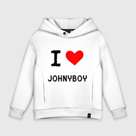 Детское худи Oversize хлопок с принтом  Johnyboy 8 в Белгороде, френч-терри — 70% хлопок, 30% полиэстер. Мягкий теплый начес внутри —100% хлопок | боковые карманы, эластичные манжеты и нижняя кромка, капюшон на магнитной кнопке | johnyboy | денис василенко | джонибой