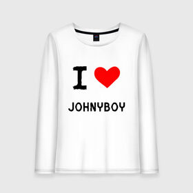 Женский лонгслив хлопок с принтом Johnyboy 8 в Белгороде, 100% хлопок |  | johnyboy | денис василенко | джонибой