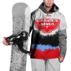 Накидка на куртку 3D с принтом Eagles MMA в Белгороде, 100% полиэстер |  | khabib | ufc | борьба | грепплинг | дагестан | дзюдо | нурмагомедов | орёл | самбо | хабиб