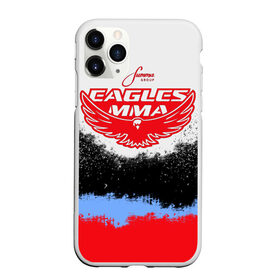 Чехол для iPhone 11 Pro матовый с принтом Eagles MMA в Белгороде, Силикон |  | khabib | ufc | борьба | грепплинг | дагестан | дзюдо | нурмагомедов | орёл | самбо | хабиб