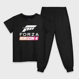 Детская пижама хлопок с принтом Forza Horizon 4 в Белгороде, 100% хлопок |  брюки и футболка прямого кроя, без карманов, на брюках мягкая резинка на поясе и по низу штанин
 | auto | car | forza | game | horizon | mclaren | motorsport | race | авто | гонки | игра | машина