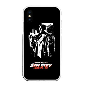 Чехол для iPhone XS Max матовый с принтом Frank Millers Sin City в Белгороде, Силикон | Область печати: задняя сторона чехла, без боковых панелей | Тематика изображения на принте: ava lord | big damn | marv | nancy | nancy callahan | sin city | город греха | город грехов | марв | миллер | роберт | родригес | син сити | фрэнк