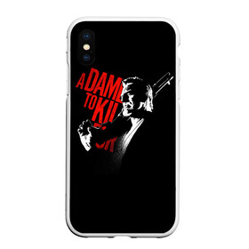 Чехол для iPhone XS Max матовый с принтом Sin City A dame to kill for в Белгороде, Силикон | Область печати: задняя сторона чехла, без боковых панелей | ava lord | big damn | marv | nancy | nancy callahan | sin city | город греха | город грехов | марв | миллер | роберт | родригес | син сити | фрэнк