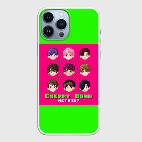 Чехол для iPhone 13 Pro Max с принтом NCT 127. Cherry Bomb в Белгороде,  |  | bomb | cherry | doyoung | haechan | jaehyun | johnny | jungwoo | mark | nct127 | taeil | taeyong | winwin | yuta | вин вин | джехён | джонни | доён | марк | тэён | тэиль | хэчан | чону | юта