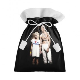 Подарочный 3D мешок с принтом Die Antwoord в Белгороде, 100% полиэстер | Размер: 29*39 см | Тематика изображения на принте: die antwoord | ninja | yo landi | йо ланди фиссер | музыка | рэп рейв