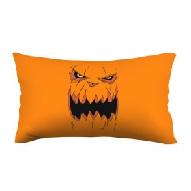 Подушка 3D антистресс с принтом Halloween в Белгороде, наволочка — 100% полиэстер, наполнитель — вспененный полистирол | состоит из подушки и наволочки на молнии | halloween | orange | pumpkin | scary | оранжевая | страшная | тыква | ужас | хэллоуин