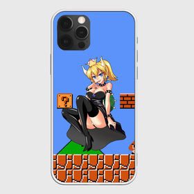 Чехол для iPhone 12 Pro Max с принтом Bowsette в Белгороде, Силикон |  | Тематика изображения на принте: bowser | bowsette | bros | luigi | mario | nintendo | super | боузер | боузетта | купа | луиджи | марио | супер