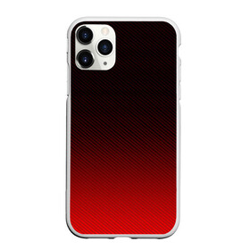 Чехол для iPhone 11 Pro Max матовый с принтом RED CARBON в Белгороде, Силикон |  | 3d | carbon | geometry | metal | texture | геометрия | градиент | карбон | металл | паттерн | текстура