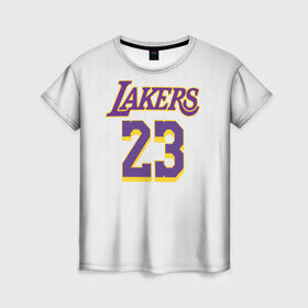 Женская футболка 3D с принтом James 18-19 third LA Lakers в Белгороде, 100% полиэфир ( синтетическое хлопкоподобное полотно) | прямой крой, круглый вырез горловины, длина до линии бедер | angeles | james | lakers | lebron | los | nba | usa | анджелес | джеймс | леброн | лейкерс | лос | нба | сша