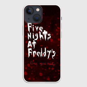 Чехол для iPhone 13 mini с принтом Five Nights at Freddy’s в Белгороде,  |  | bear | five | five nights at freddys | fnaf | freddy | game | games | halloween | horror | nights | жуть | зубы | игра | игры | медведь | медвежонок | мишка | ночей | пять | ужастик | ужасы | фнаф | фредди | хэллоуин