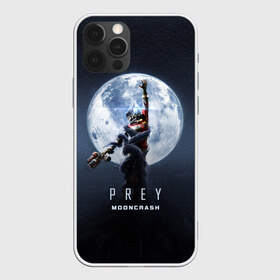 Чехол для iPhone 12 Pro Max с принтом PREY Mooncrash в Белгороде, Силикон |  | prey | жертва | звезды | земля | игра | космос | луна | фантастика | шутер