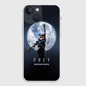 Чехол для iPhone 13 mini с принтом PREY: Mooncrash в Белгороде,  |  | prey | жертва | звезды | земля | игра | космос | луна | фантастика | шутер