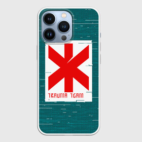 Чехол для iPhone 13 Pro с принтом TRAUMA TEAM | CYBERPUNK 2077 | КИБЕРПАНК 2077 в Белгороде,  |  | 2019 | cd project red | cyberpunk 2077 | future | hack | night city | samurai | sci fi | андроиды | безумие | будущее | киберпанк 2077 | логотип | роботы | самураи | фантастика | цифры