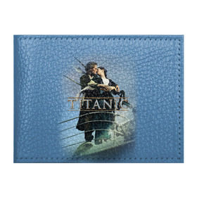Обложка для студенческого билета с принтом Титаник постер в Белгороде, натуральная кожа | Размер: 11*8 см; Печать на всей внешней стороне | Тематика изображения на принте: 