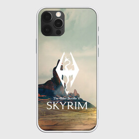 Чехол для iPhone 12 Pro Max с принтом SKYRIM в Белгороде, Силикон |  | art game | art skyrim | forest | game | skyrim | the elder scrolls v skyrim | горы | довакин | древние свитки | игра | лес | небо | скайрим