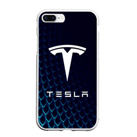 Чехол для iPhone 7Plus/8 Plus матовый с принтом Tesla Motors в Белгороде, Силикон | Область печати: задняя сторона чехла, без боковых панелей | auto | car | cars | coil | electro | elon | future | logo | moto | motors | musk | pixel | tesla | авто | автомобили | автомобиль | будущее | илон | лого | логотип | маск | мото | моторс | символ | тесла | электричество | электро
