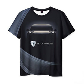 Мужская футболка 3D с принтом Tesla Model 3 в Белгороде, 100% полиэфир | прямой крой, круглый вырез горловины, длина до линии бедер | auto | car | cars | coil | electro | elon | future | logo | moto | motors | musk | pixel | tesla | авто | автомобили | автомобиль | будущее | илон | лого | логотип | маск | мото | моторс | символ | тесла | электричество | электро